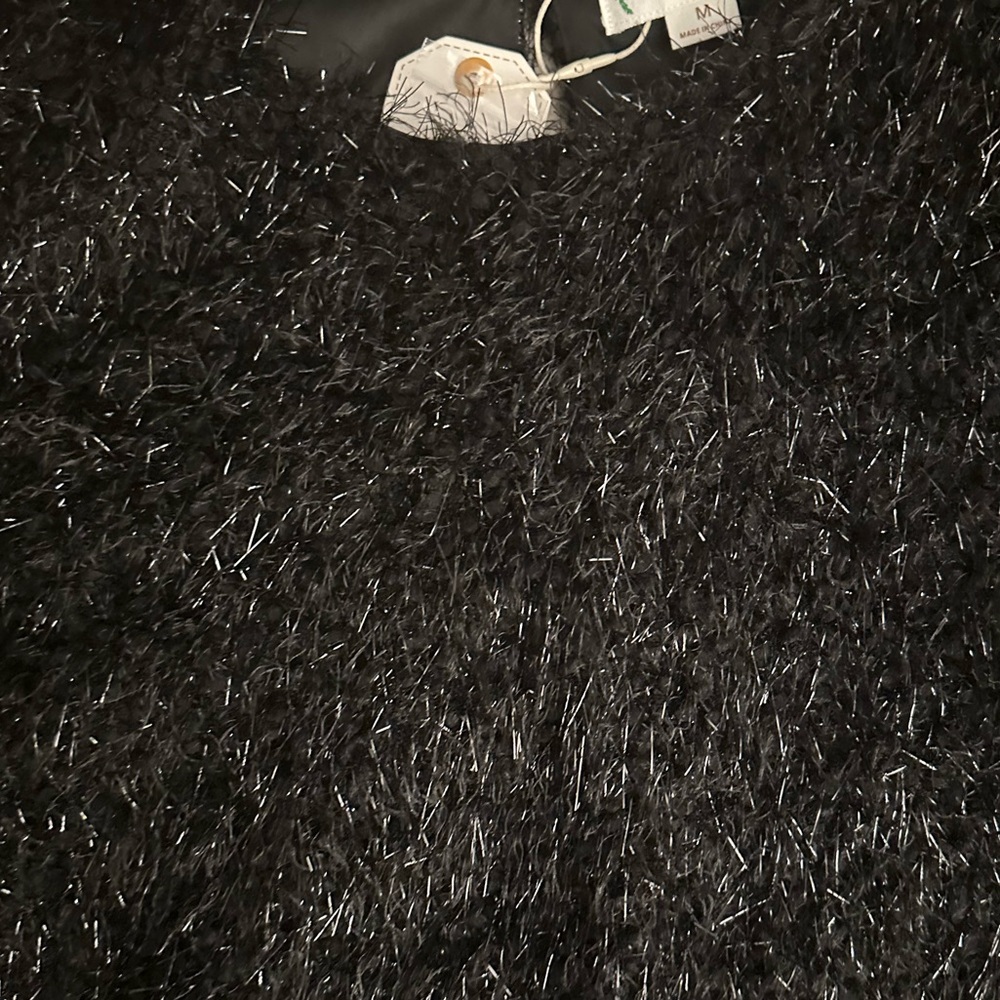 🔴🆕Fuzzy Sparkle Shift Dress - Picture 6 of 10